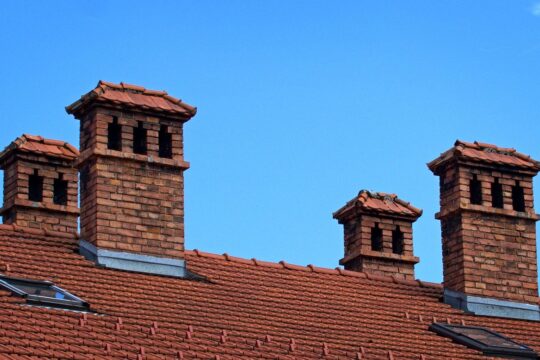 chimney, old, architecture, roof, building, brick, historical, red, heat, house, chimney, chimney, chimney, chimney, chimney