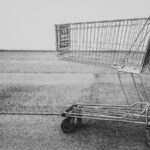 grey shopping cart